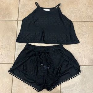 Black Boho Set